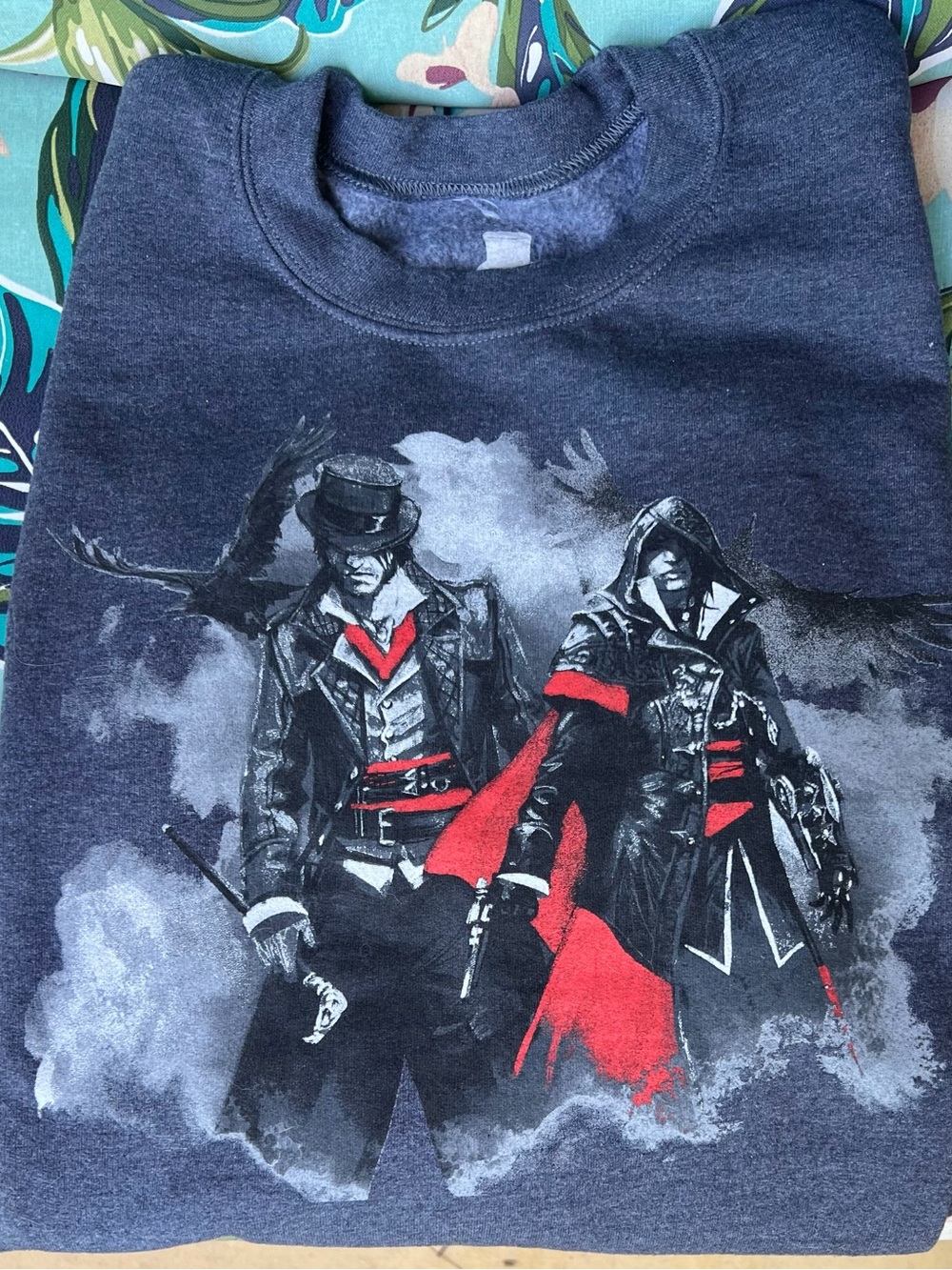 Loot crate Exclusive!  Assassin’s Creed sweatshirt.  Never worn, Sz XL
